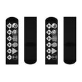 CONTROL TEXT SOCKS - FOUNDATIONAL SUPPORT