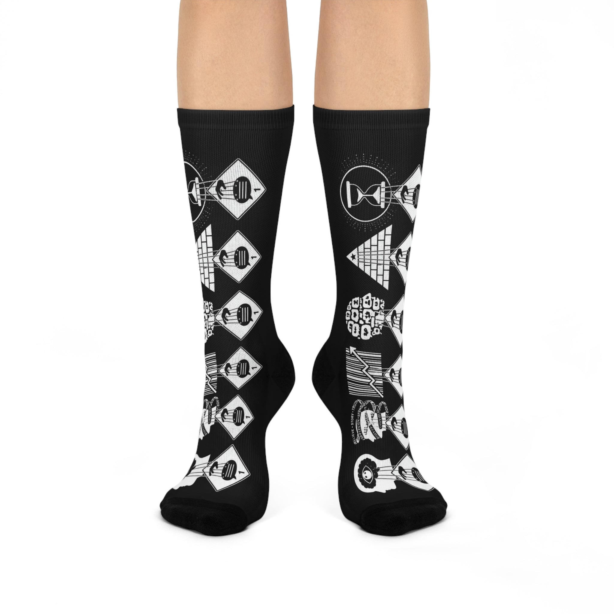 CONTROL TEXT SOCKS - FOUNDATIONAL SUPPORT