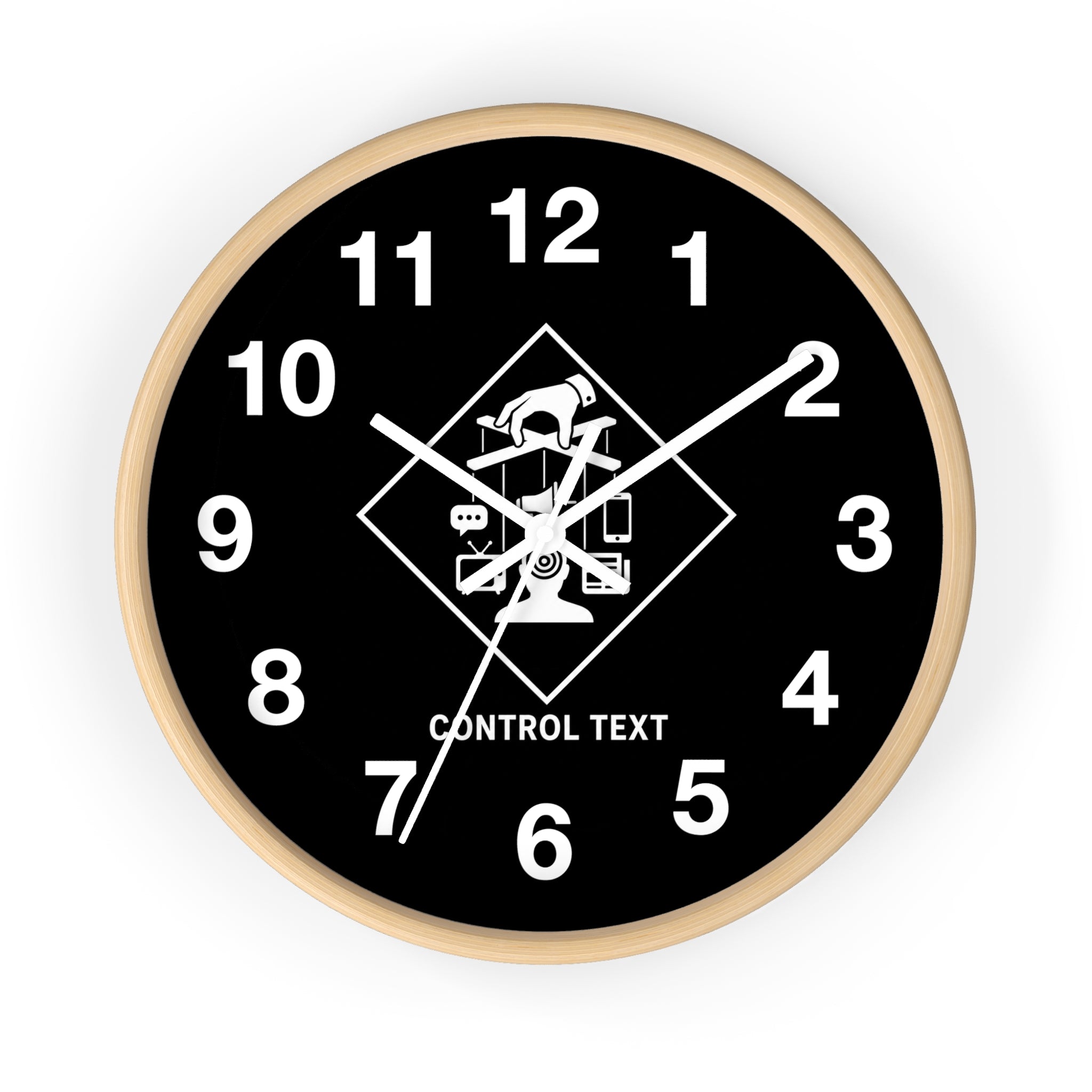 CONTROL TEXT CLOCK -